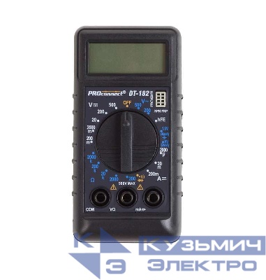 Мультиметр портативный М-182 (DT-182) PROCONNECT 13-3014