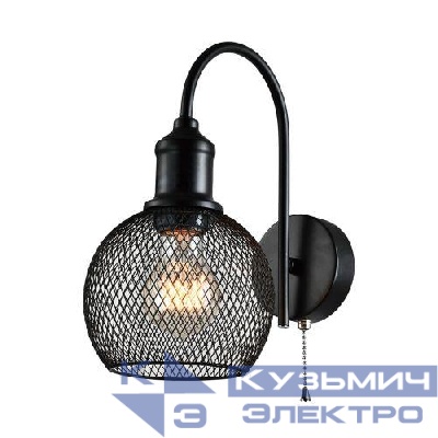 Бра Rebeca 5096-401 настенный 1хЕ27 40Вт лофт-кантри с выключателем Rivoli Б0055034