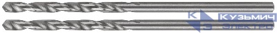 Сверла по металлу HSS в блистере угол заточки 118град. 2.0х49мм (уп.2шт) MOS 35503М