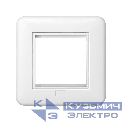 Суппорт 1мод. K45 с рамкой бел. Simon Connect KR245-9