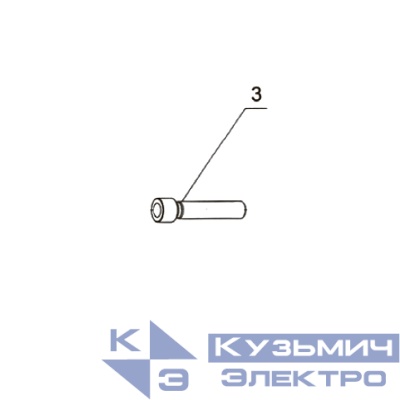 Запчасть №3 для FD301R. Направляющая втулка