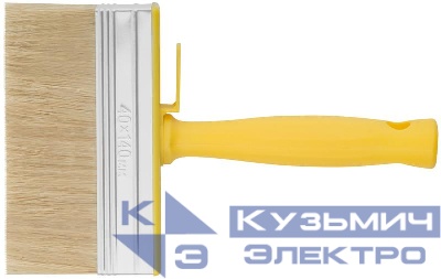 Макловица натуральная светлая щетина пластиковый корпус полая ручка "мини" 40х140мм FIT 01644