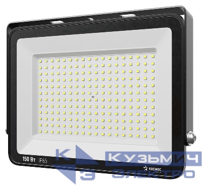 Прожектор светодиодный PREMIUM 150Вт 6500К 15000лм IP65 КОСМОС KOS_PR_LED_150