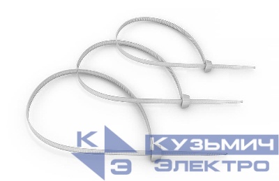 Хомут кабельный CT-300 300х3.6 нейлон неоткрыв. безгалоген. (halogen free) (уп.100шт) Cabeus 7183c