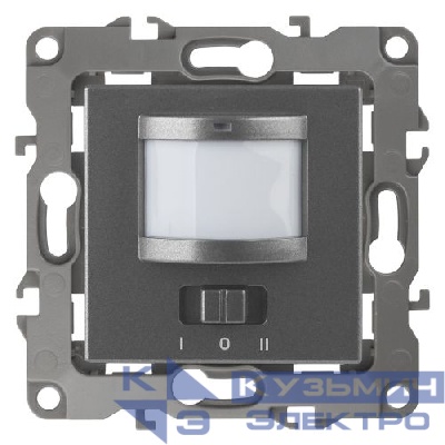 Датчик движения 12-4103-12 2-проводной 180-250В 200Вт графит ЭРА Б0031257