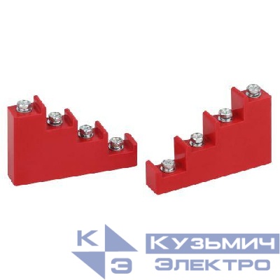 Изолятор шинный ступенчатый NO-224-155 ИС4-20 М6 с болтами 6кВ Эра Б0065689