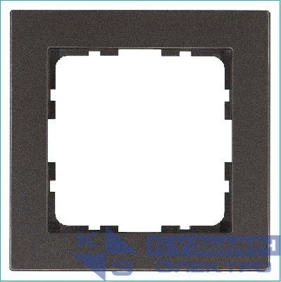 Рамка 1-м G-Classic мокко Jasmart G1001Z