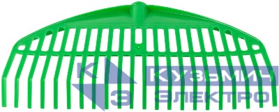 Грабли веерные "Оазис" 22 зуба 440мм без черенка пластик. 76939