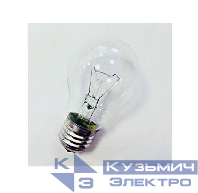 Лампа накаливания А50 230-60 60Вт E27 230В (100) Favor 8101303