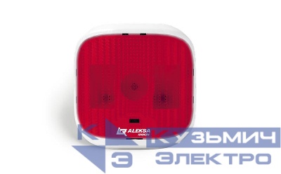 Оповещатель охранно-пожарный комбинированный свето-звуковой радиоканальный ОПКП2б-8 "ALEKSA" Рубеж Rbz-156868