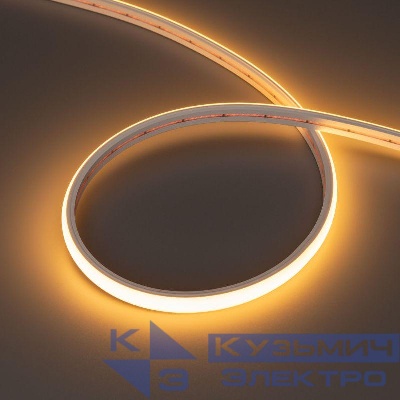 Лента светодиодная MOONLIGHT-TOP-X320-11x7mm 24V Warm 2300К 10Вт/м IP65 CSP wire x2 герметичная силикон (уп.5м) Arlight 039446