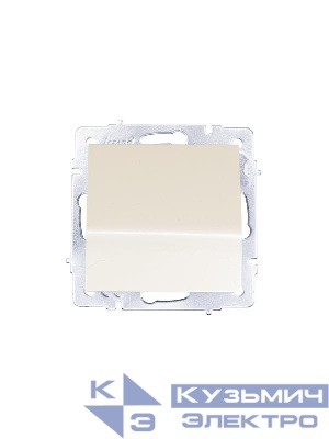 Вывод кабеля СП VESNA IP20 механизм крем. LEZARD 742-0388-197