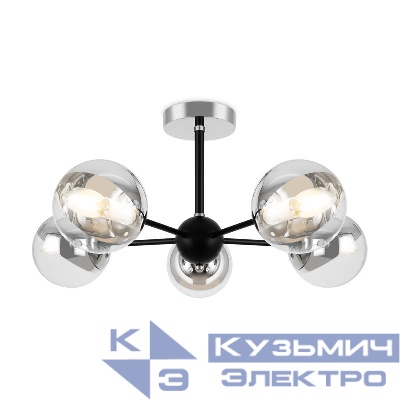 Светильник Sonnet 40Вт E14х5 IP20 подвесной Freya FR5271PL-05B