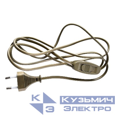 Шнур сетевой с выключателем 230хHK-1-2 FERON 51039