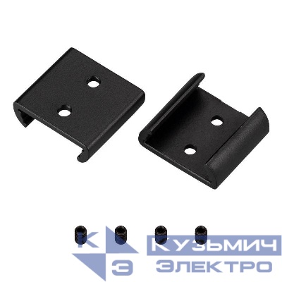 Соединитель ARH-BENT-W18 BLACK пластик Arlight 039647