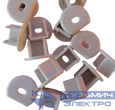 Заглушка торцевая для профиля PAL 1808 сквозная (уп.25шт) пакет JazzWay 1037503