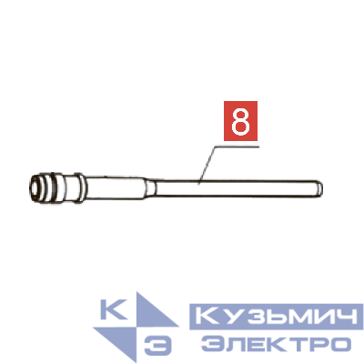 Запчасть №8 для PAG311BWT. Боек в сборе