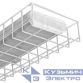 Светильник ЛПО01-2х36-012 Спорт 2х36Вт G13 IP20 накладной спортивный ЭПРА с решеткой Ксенон 0011236113-03