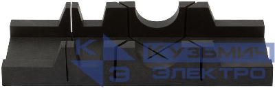 Стусло 300ммх65мм без пилы пластик. черн. КУРС 41248