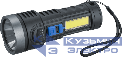 Фонарь аккумуляторный светодиодный 95 558 NPT-CP28-ACCU пласт. 1LED 1Вт+1СОВ 3Вт Li-Ion 4В универсальный NAVIGATOR 95558