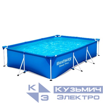 Бассейн каркасный Steel Pro 300х201х66см (56404) Bestway 6942138949582