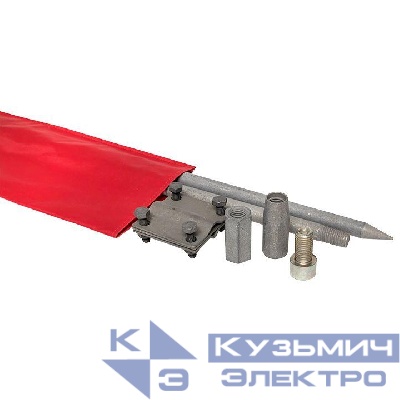 Комплект заземления вертикальный с заострением d16 дл.3м (2х1.5м) HZ EKF gc-21301