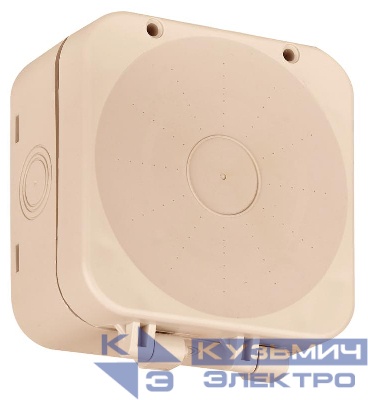 Коробка распределительная133х120х60 двухкомпонентн. для видеокамер HF IP68 беж. Ruvinil 67080БЖ