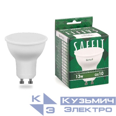 Лампа светодиодная SBMR1613 13Вт MR16 4000К GU10 230В SAFFIT 55216