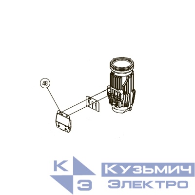 Запчасть №48 для Hybest GSR40A. Крышка клапана
