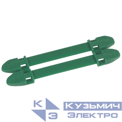 Держатель маркировки 7 символов зел. Duplix Leg 038455