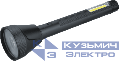 Фонарь светодиодный ручной 95 740 NPT-CP31-ACCU пласт. 1LED 10Вт+1COB 2Вт Li-Ion 2А.ч 4реж NAVIGATOR 95740