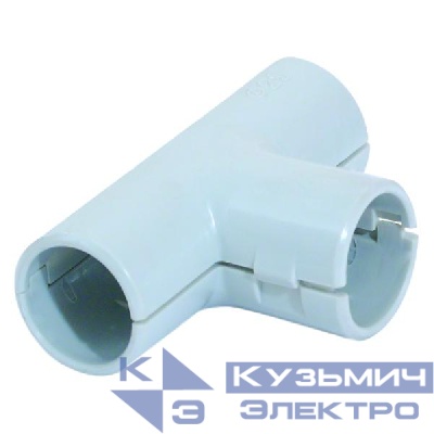 Тройник соединительный для трубы 32мм IP44 сер. Урал Пак АТ-50332-010