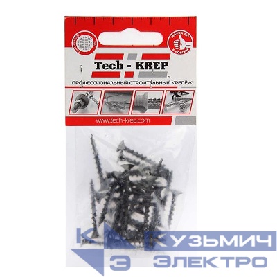 Саморез гипсокартон-дерево 3.8х35 (пакет) (уп.30шт) Zitar 113128