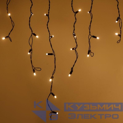 Гирлянда ARD-ICICLE-CLASSIC-5000x500-BLACK-160LED-FLASH Warm (230В 10Вт IP65) Ardecoled 042726