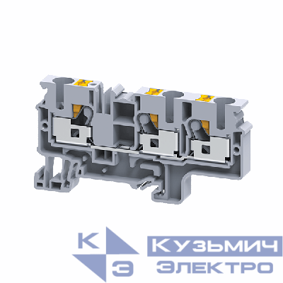 Клемма с 3-мя контактами push-in OptiClip СP-10-TRIPLET-I сер. КЭАЗ 331852