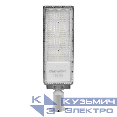 Светильник THL-1007 150Вт 5700К IP65 18000лм 180-240В 568х165х79 КСС "Ш" 1/5 ПВ уличный Camelion 16343