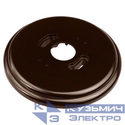 Рамка 1-м R пластик корич. Bironi RF1-610-22