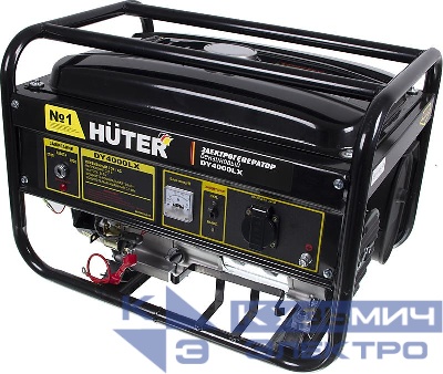Бензогенератор DY4000LX 1ф 3000Вт электростартер HUTER 64/1/22
