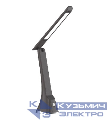 Светильник настольный UF-733 С02 LED 8Вт 3 ур. ярк. черн. Ultraflash 14184