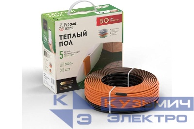 Комплект "Теплый пол" (кабель) РТ-1190-57.0 Русское Тепло 2285248