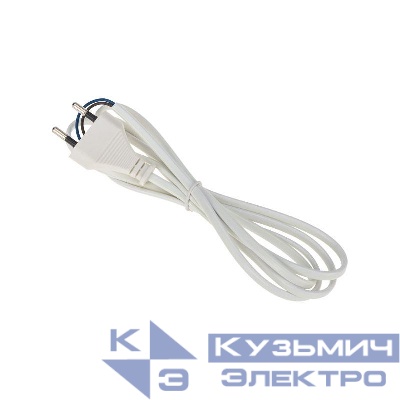 Шнур сетевой 1.5м без розетки бел. блист. Rexant 06-3250