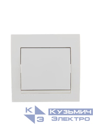 Выключатель 1-кл. СП Deriy 10А бел. LEZARD 702-0202-100