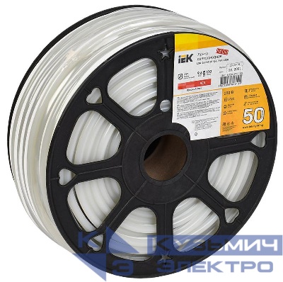 Лента светодиодная "неон" LSR-2835R120-9.6-IP67-220В (уп.50м) IEK LSR5-6-120-67-0-50