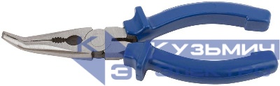Тонкогубцы изогнутые "Тор" инстр. сталь пластиковые ручки 160мм MOS 47458М