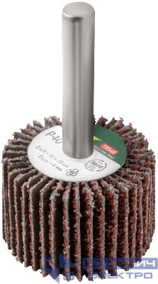 Диск лепестковый для дрели радиальный 30х20х6мм Р40 FIT 39560