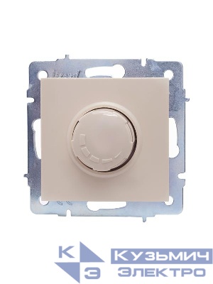 Механизм светорегулятора СП 800Вт VESNA кремов. LEZARD 742-0388-115