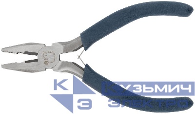 Плоскогубцы комбинированные "мини" синие ручки 120мм FIT 51125