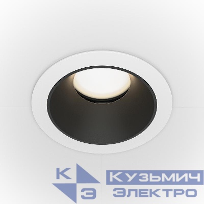 Светильник VGL 10Вт GU10х1 IP20 встраив. Voltega VGL051-U-1WB