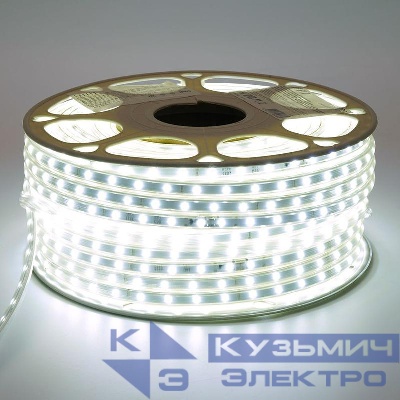 Лента светодиодная SST20 60SMD(2835)/м 6Вт/м 220В 6500К IP65 (уп.50м ) SAFFIT 55245