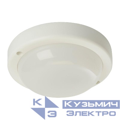 Светильник светодиодный AL3008 8Вт 4000К IP65 640лм стац. с оптико- акустическим датчиком корпус пластик. FERON 48996